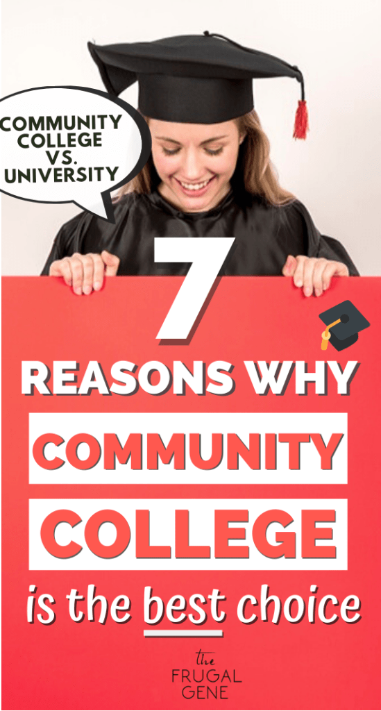 Boo I really wish I read this article back when I was a high school senior. -- #studentdebt #collegetips Here are 7 awesome benefits of going to a community college everyone forgets + famous college graduates. Don't be embarrassed going to community college. It's better to transfer to university later to save more money. Community college tips, benefits, vs university, freshman, education, life, transfer, campus, graduation, meme, truths, life, junior college, tips, prep, save money for college