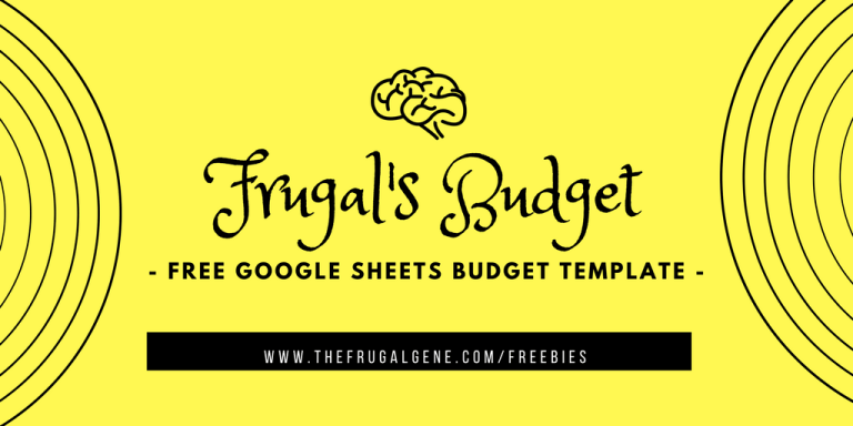 Frugal's Budget - Free Google Sheets Budget Template